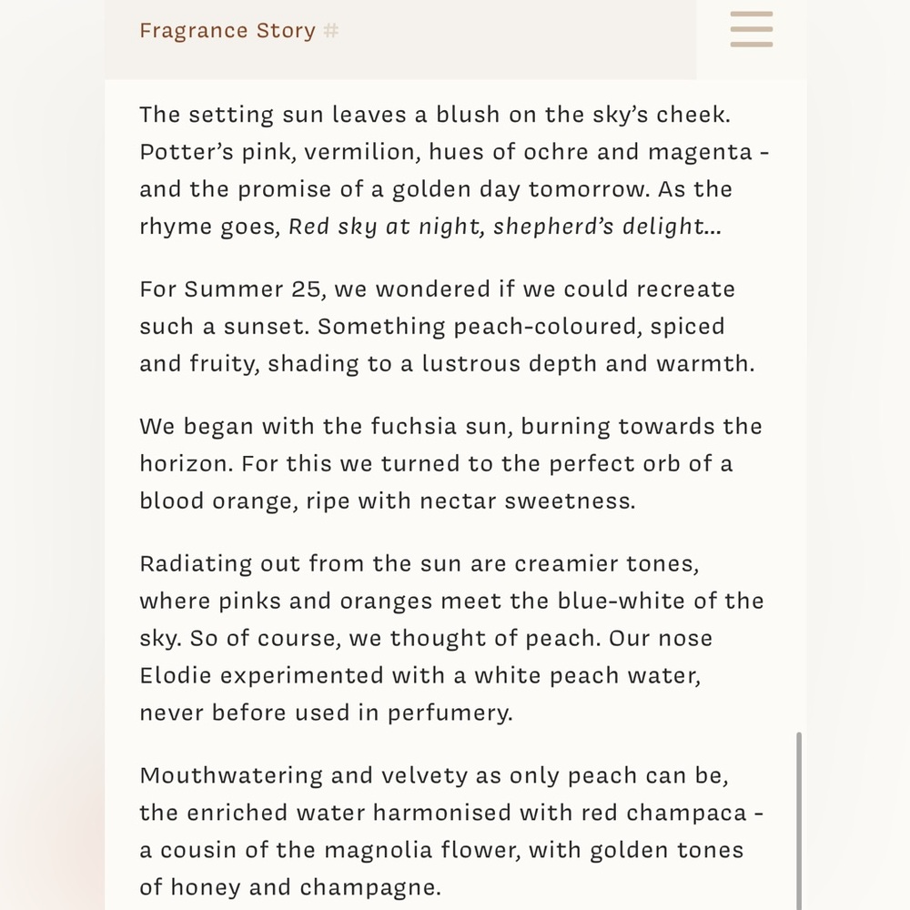 Ffern Summer 25 Perfume - Pink Sky at night - Picture 6 of 7